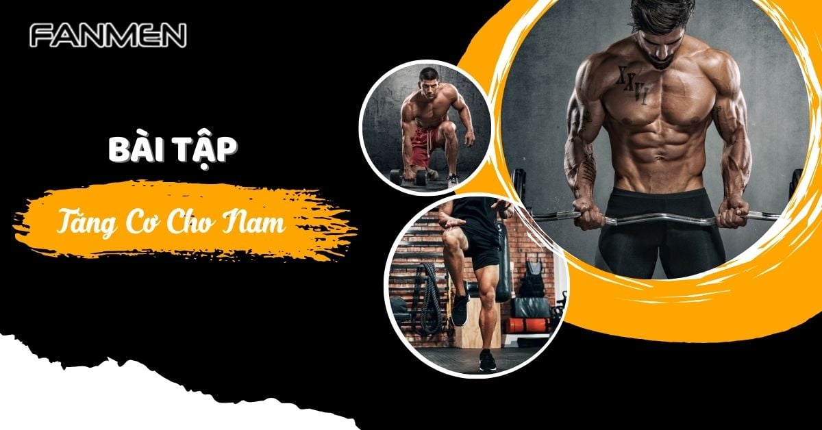 Các Bài Tập Tăng Cơ Cho Nam Hiệu Quả: Lột Xác Sau 30 Ngày