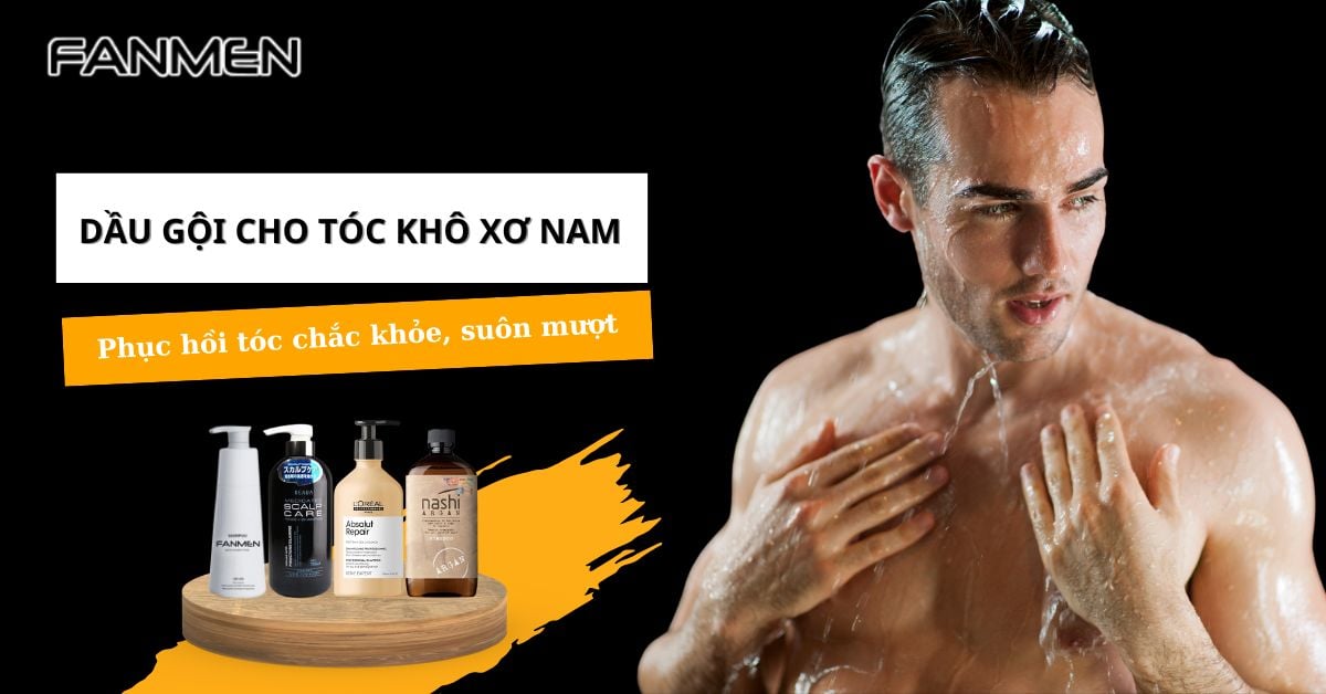 7 Dầu Gội Cho Tóc Khô Xơ Nam Phục Hồi Tóc Chắc Khỏe, Mềm Mại