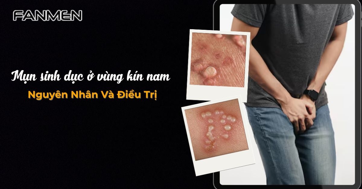 Mụn Sinh Dục Ở Vùng Kín Nam – Nguyên Nhân Và Cách Điều Trị
