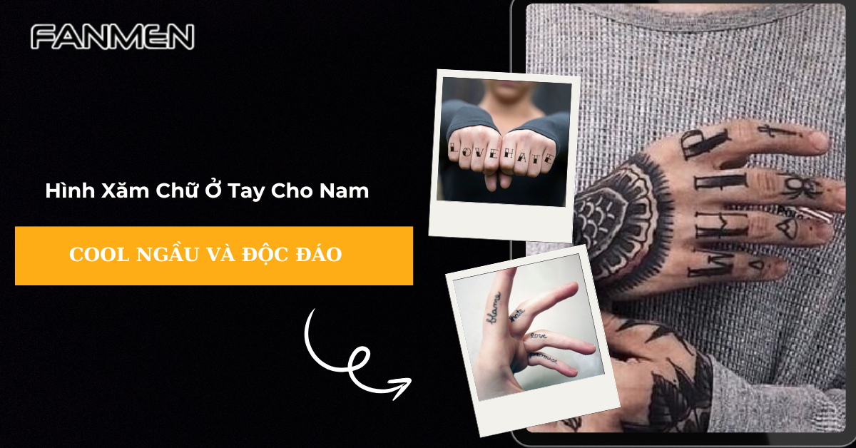 List 50+ Hình Xăm Chữ Ở Tay Cho Nam Cực Cool Ngầu, Độc Đáo