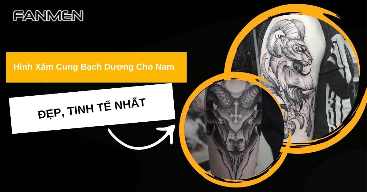Trọn Bộ 30+ Hình Xăm Cung Bạch Dương Cho Nam Đẹp, Tinh Tế