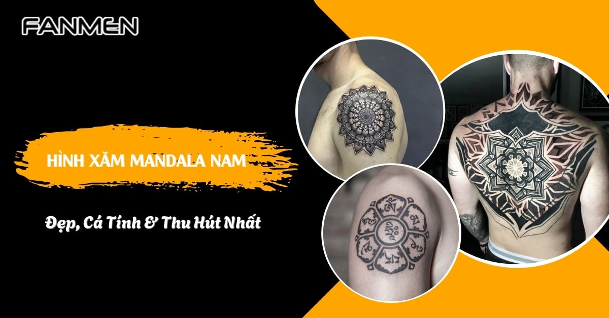 Tổng Hợp 80+ Hình Xăm Mandala Nam Mạnh Mẽ & Thu Hút Nhất