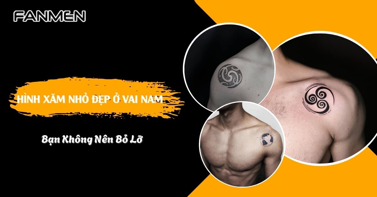 List 60+ Hình Xăm Nhỏ Đẹp Ở Vai Nam, Bạn Không Nên Bỏ Lỡ