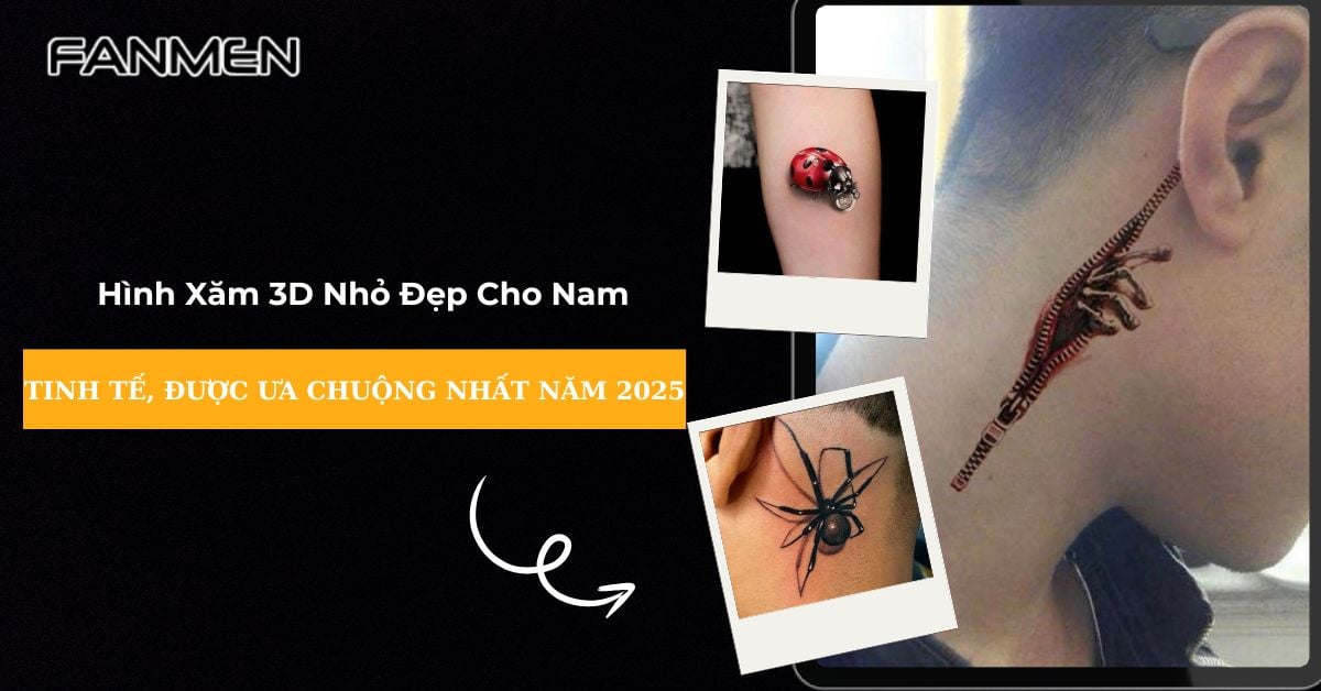 75+ Hình Xăm 3D Nhỏ Đẹp Cho Nam Tinh Tế, Được Ưa Chuộng Nhất