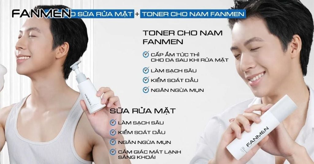 Sử dụng các sản phẩm chăm làm sạch da hiệu quả