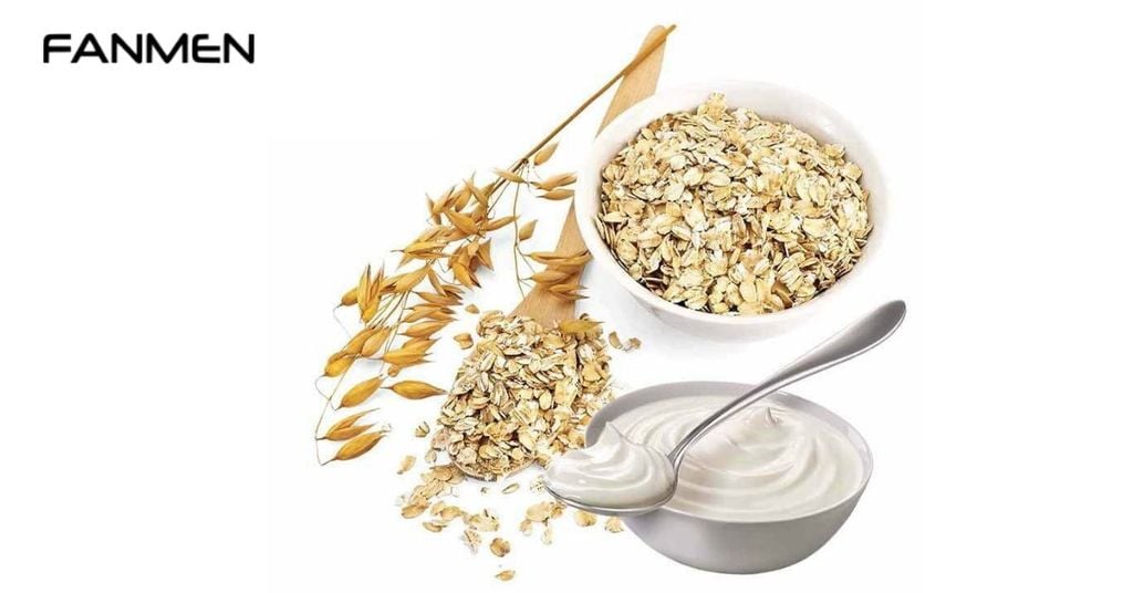 Trị thâm vùng kín cho nam sữa chua & yến mạch