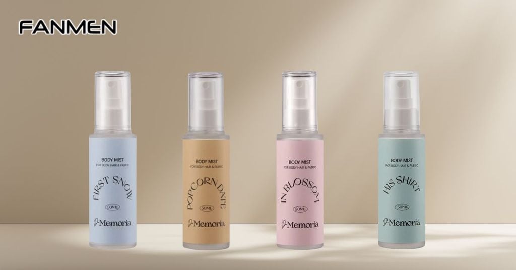 Body mist Hàn Quốc De Memoria không cồn
