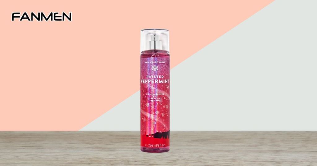 Body Mist Bath And Body Works Twisted Pepper Mint