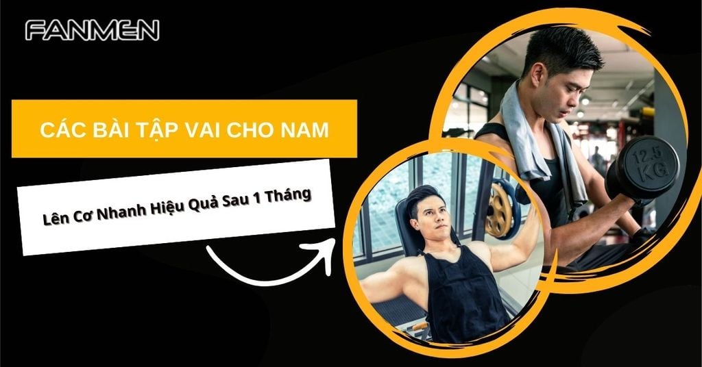 các bài tập vai cho nam