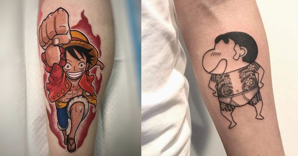 Các hình xăm Anime 2