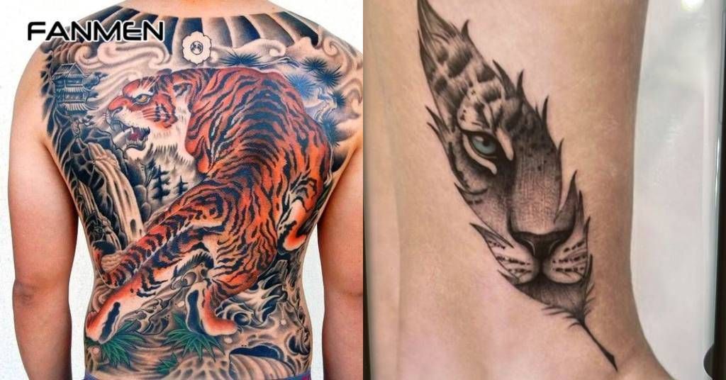 Các hình xăm hổ cho nam 2