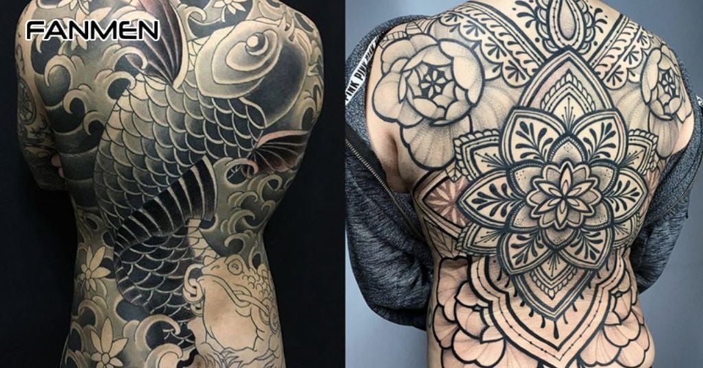 Các hình xăm kín lưng 2