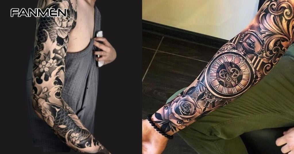Các hình xăm kín tay cho nam 2