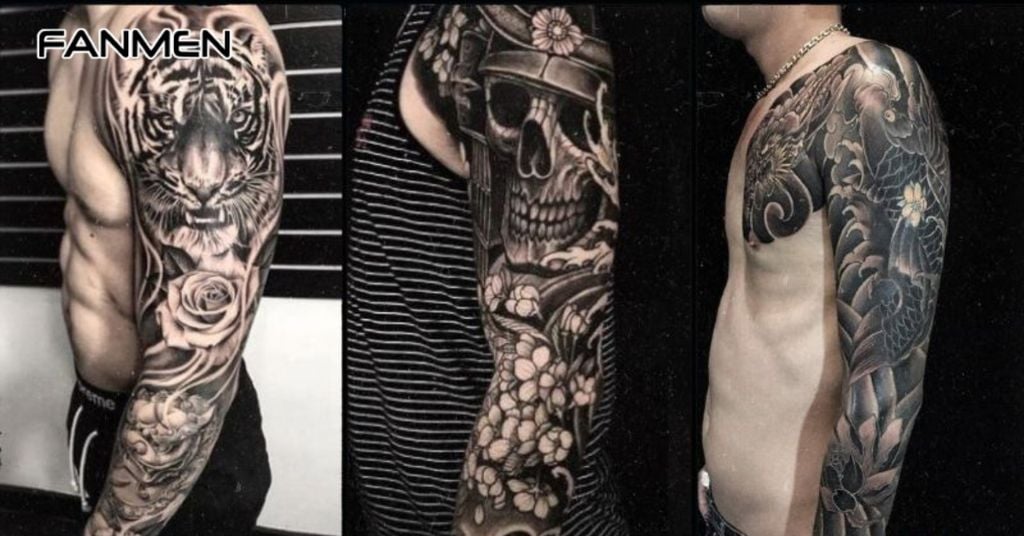 Các hình xăm kín tay cho nam 3