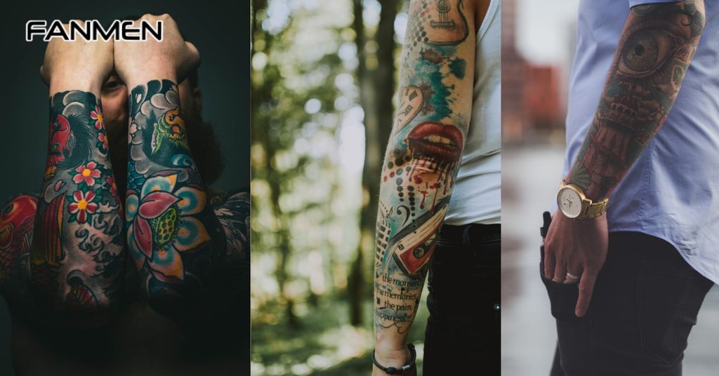 Các hình xăm kín tay cho nam