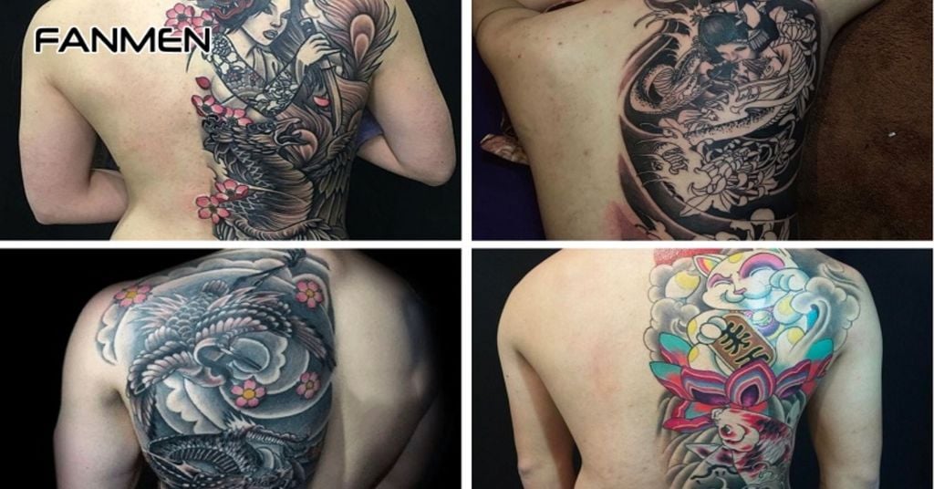 Các hình xăm nửa lưng đẹp
