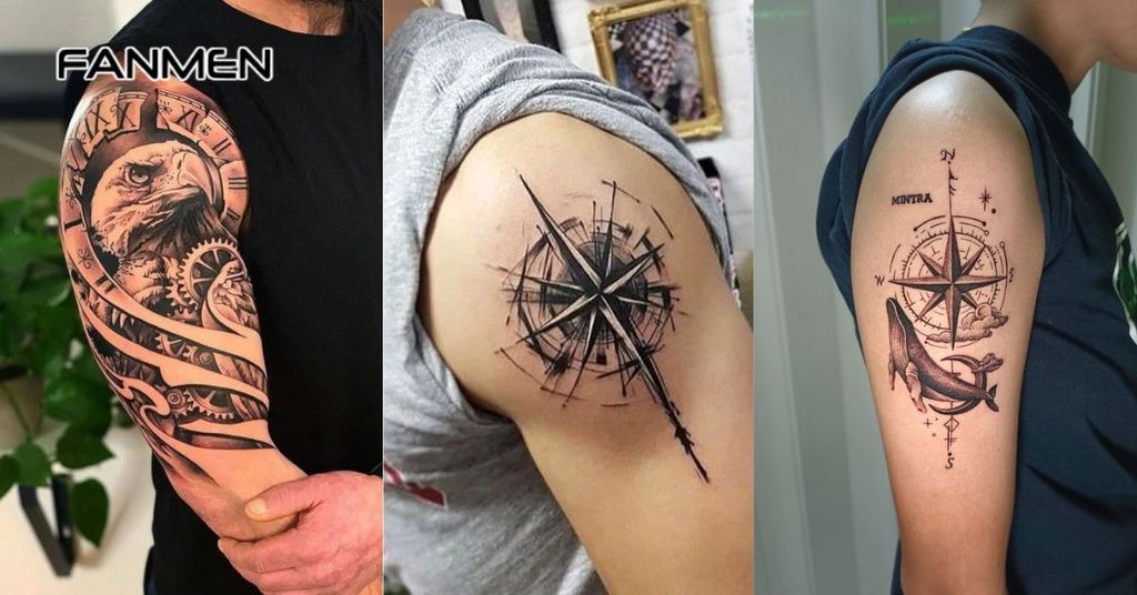 Các hình xăm ở bắp tay cho nam 2