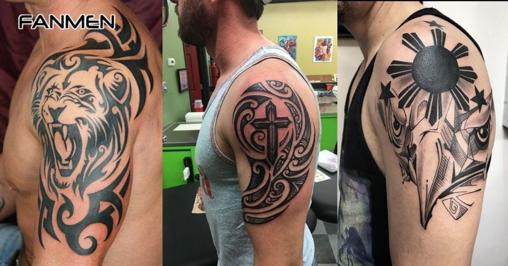 Các hình xăm ở bắp tay cho nam