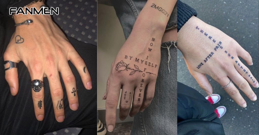 Các hình xăm ở ngón tay 2