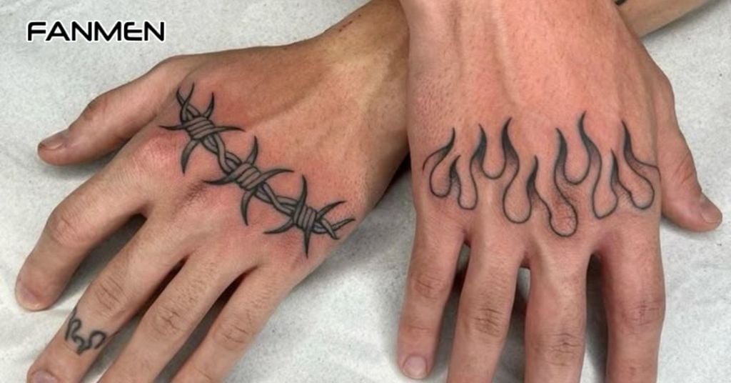 Các hình xăm trên mu bàn tay