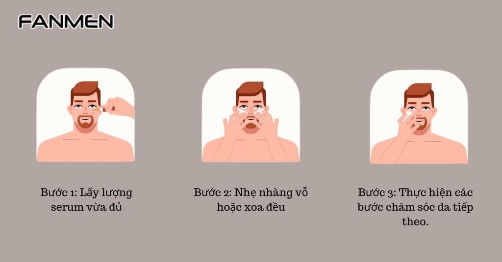 Cách sử dụng serum