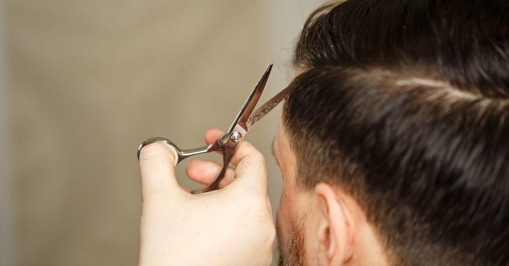 tóc 2 mái nam mặt dài