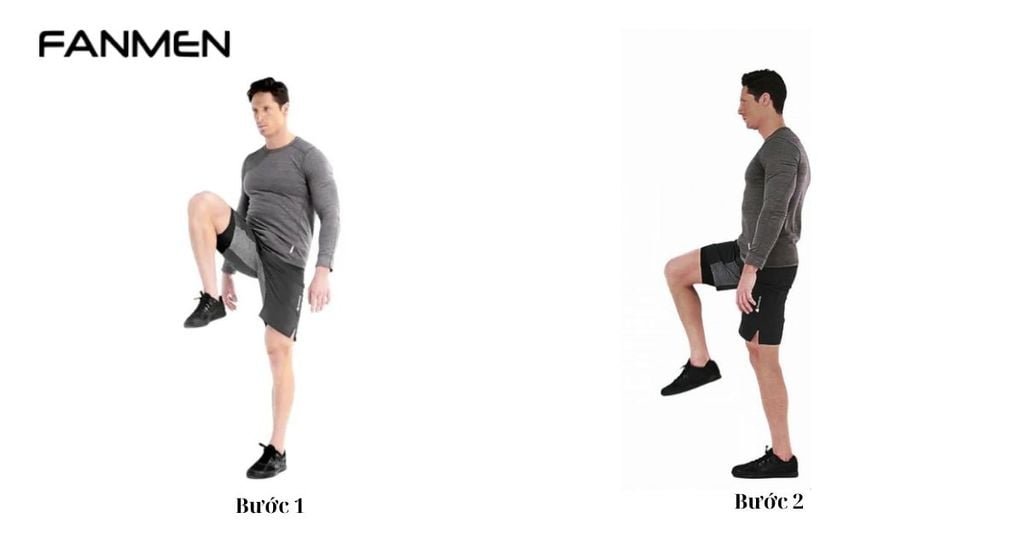 Chạy nâng cao đùi