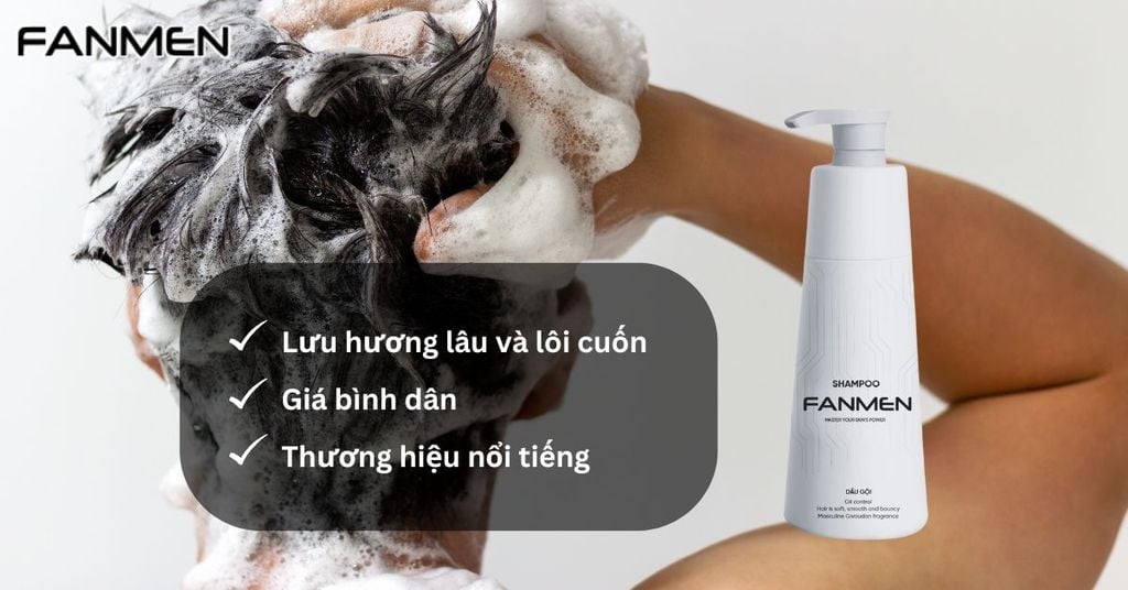 Tiêu chí lựa chọn dầu gội thơm lâu cho nam