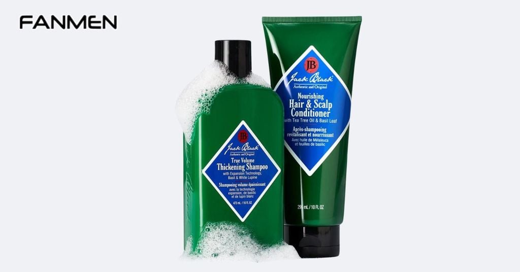 Dầu gội cho nam của Mỹ Jack Black True Volume