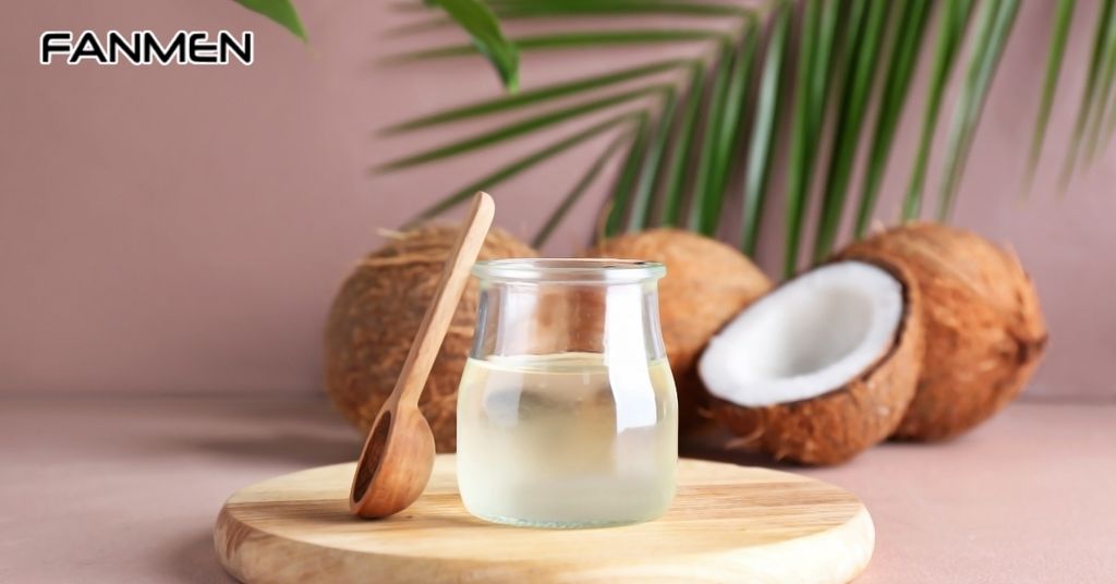 Dùng dầu dừa