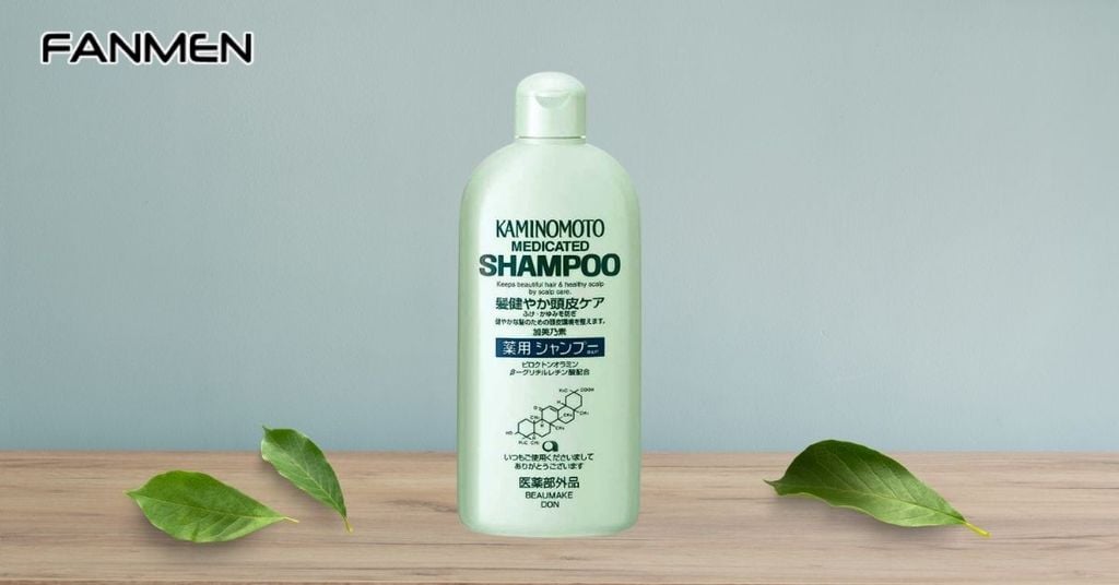 Dầu gội cho tóc nam khô mỏng Kaminomoto