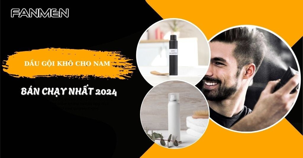 dầu gội khô cho nam