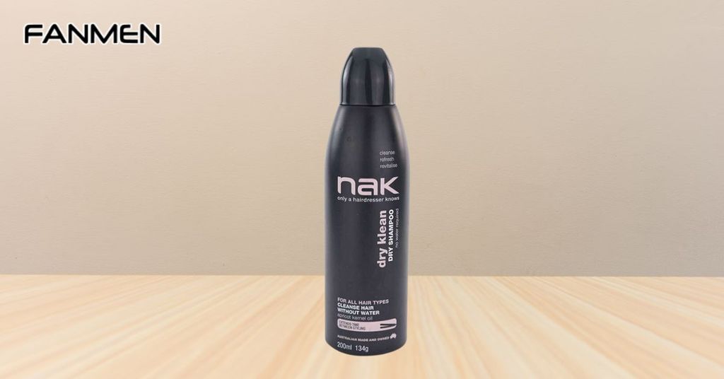 Dầu gội khô cho nam Nak