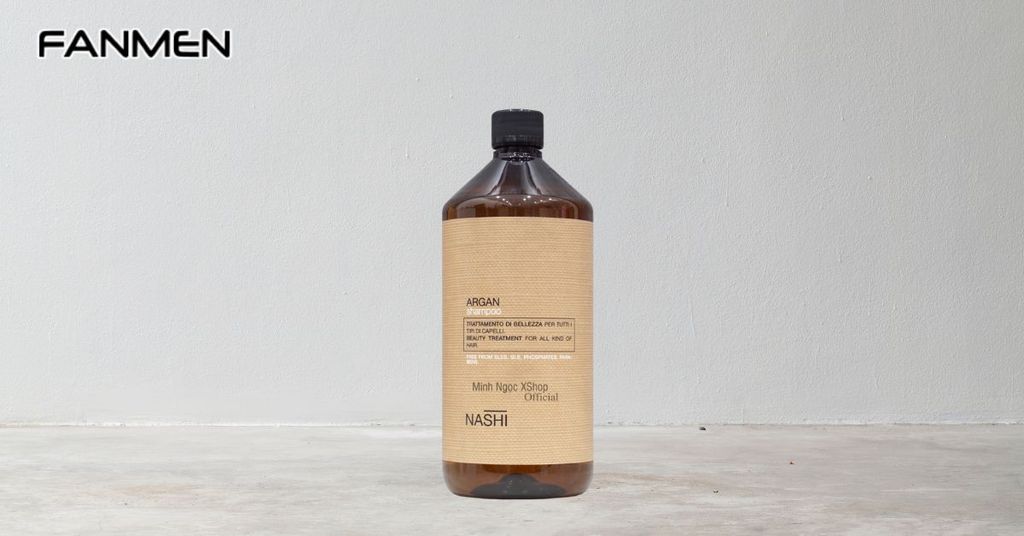 Dầu gội đầu cho nam tóc rễ tre Nashi Argan Classic