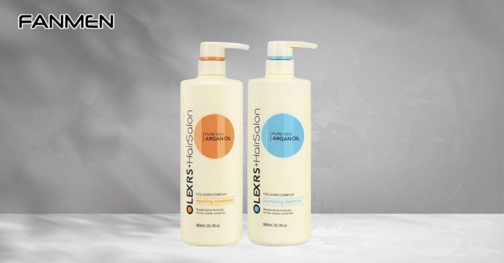 Dầu gội giữ nếp tóc uốn Olexrs Hair Salon Argan Oil Collagen Complex