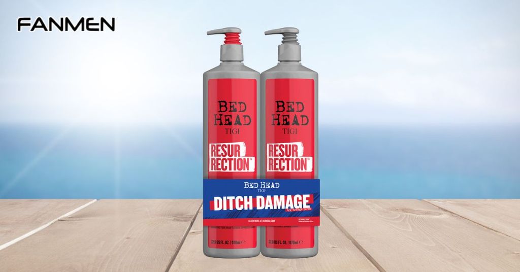 Dầu gội cho tóc uốn Tigi Bed Head Resurrection 3 đỏ