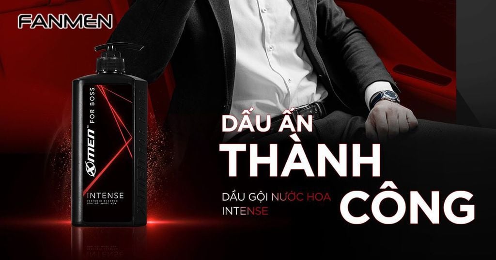 Dầu gội thơm lâu cho nam X-Men for Boss Intense