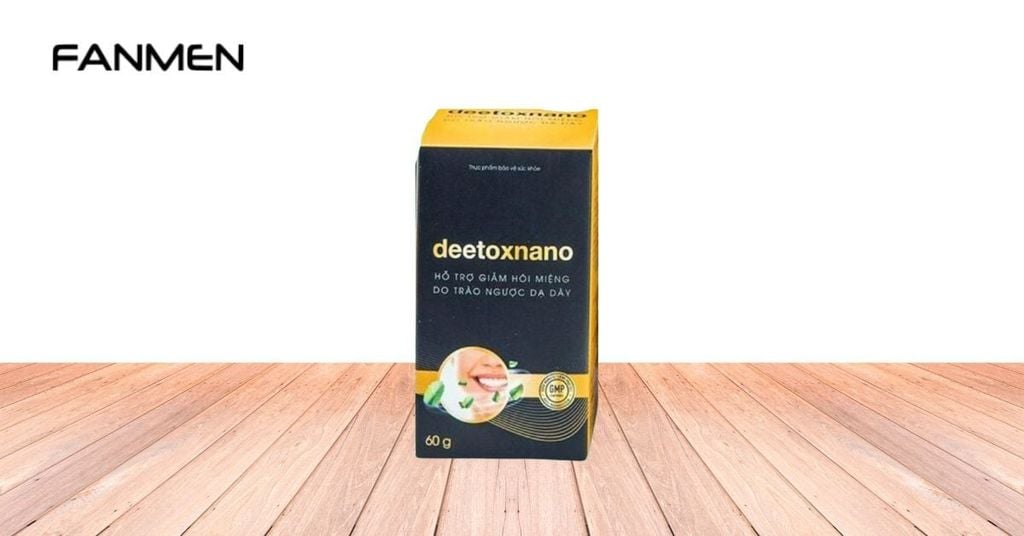 Thuốc trị hôi miệng Deetox Nano