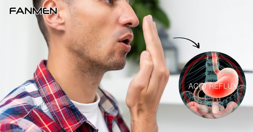 Dịch vị acid trào ngược lên miệng