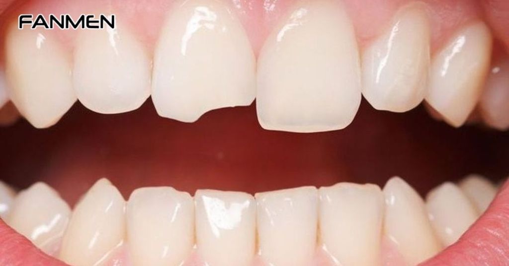 Do răng sứ bị tác động mạnh