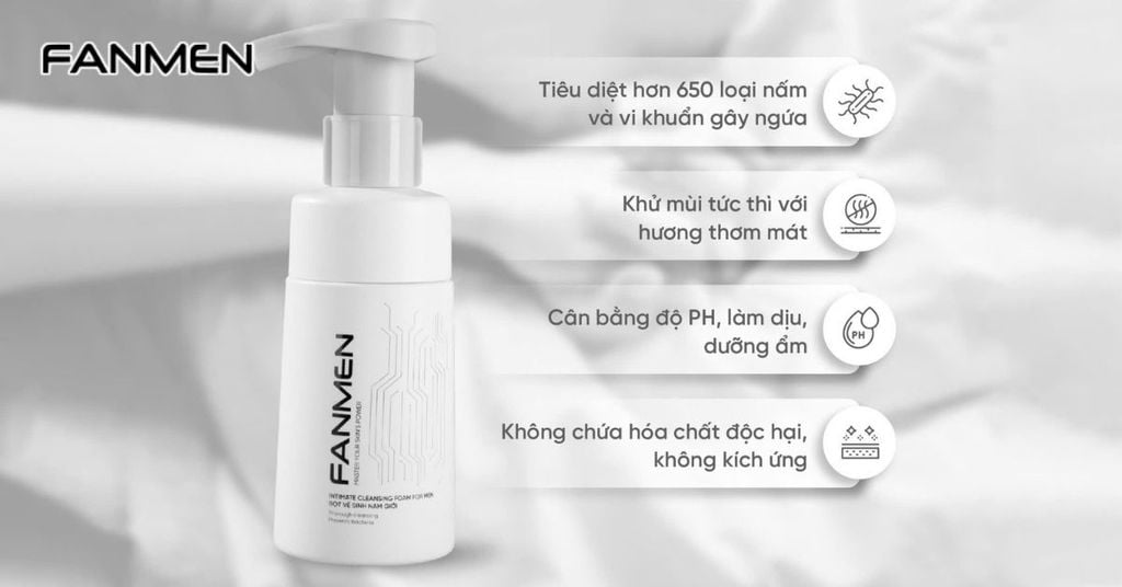 công dụng của dung dịch vệ sinh nam Fanmen