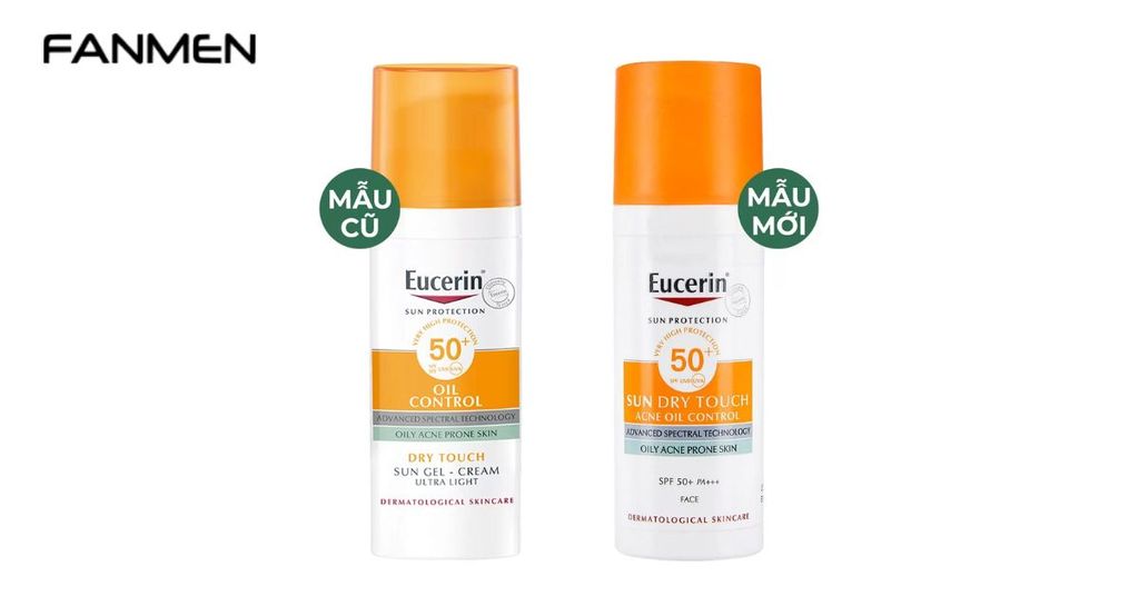 Kem chống nắng Eucerin Sun Gel-Cream Dry Touch SPF50+