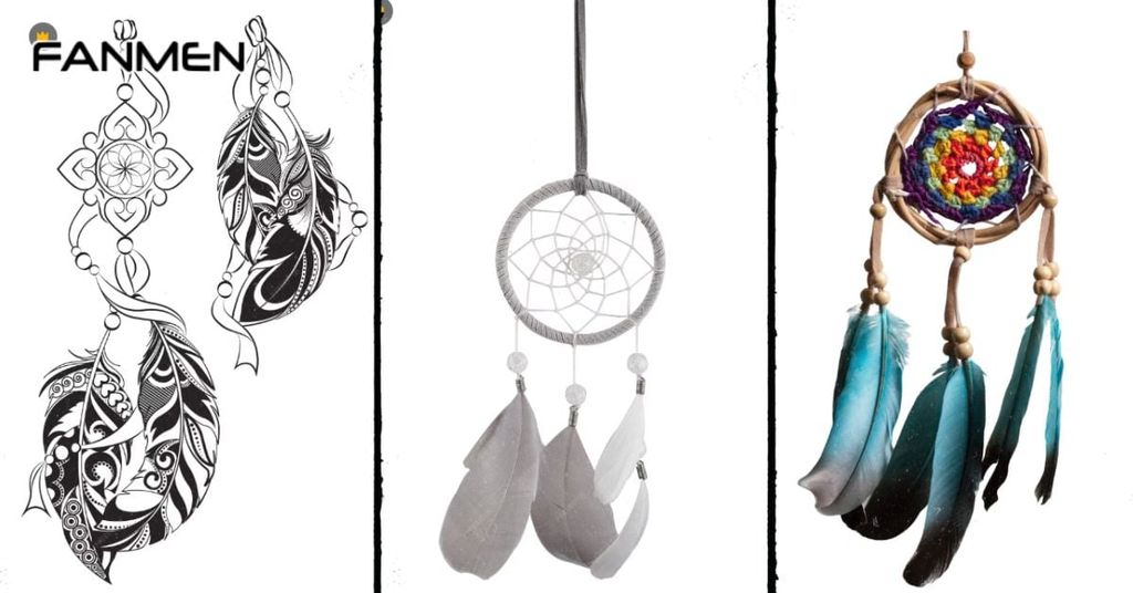 Hình xăm chuông gió cho nam ở trước ngực, hông&nbsp;mẫu 3