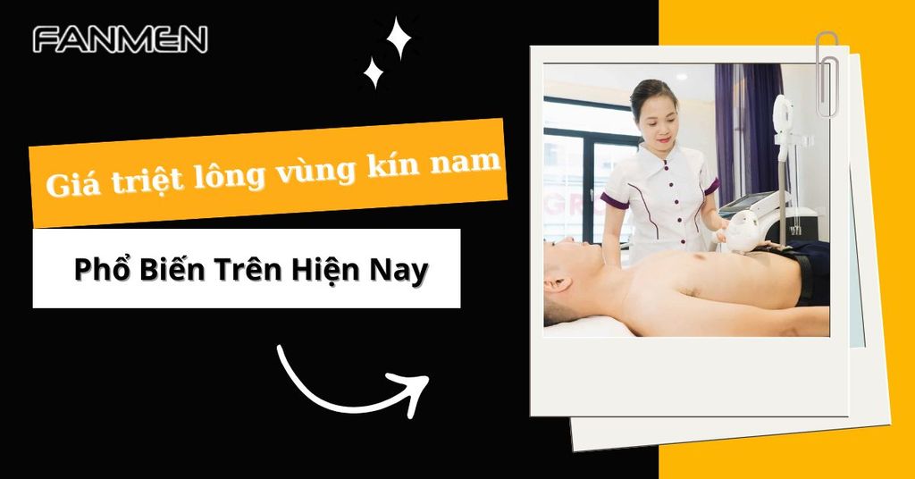 Giá triệt lông vùng kín nam
