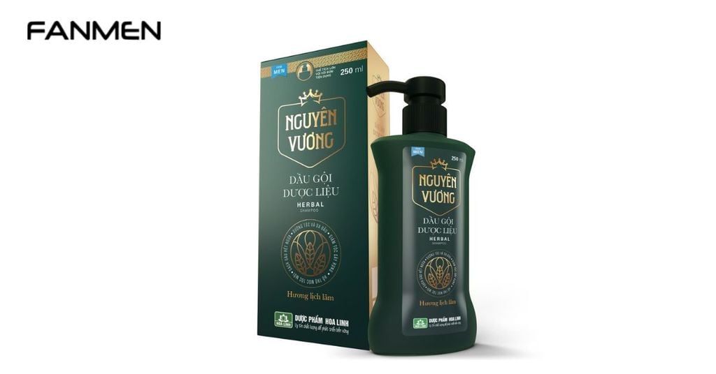 Dầu gội cho tóc nam khô cứng Nguyên Vương