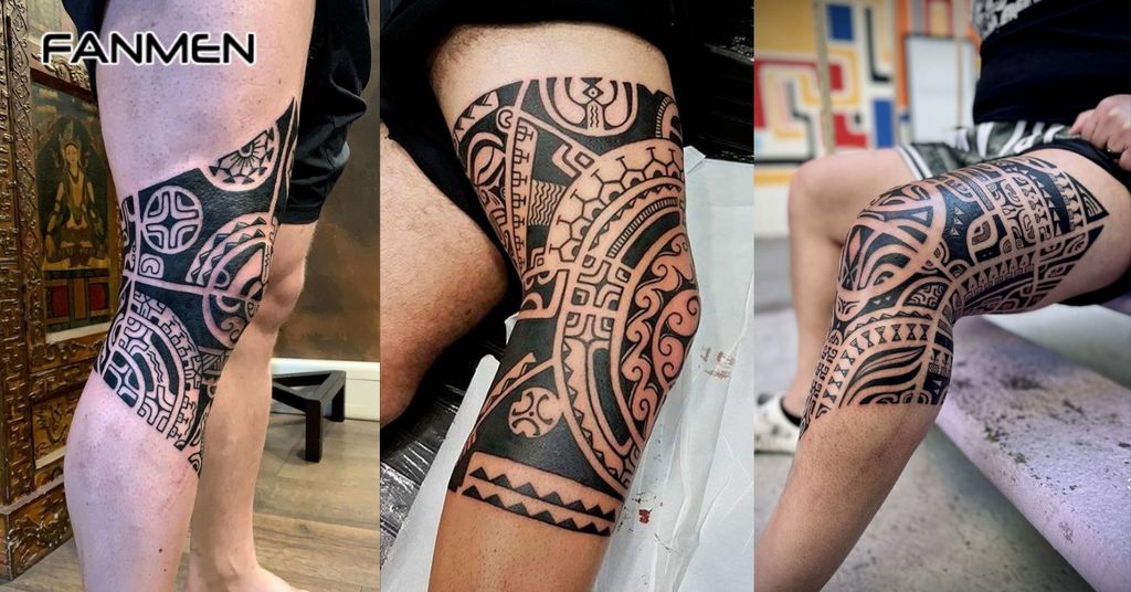 Hình xăm đầu gối với các ký hiệu ý nghĩa