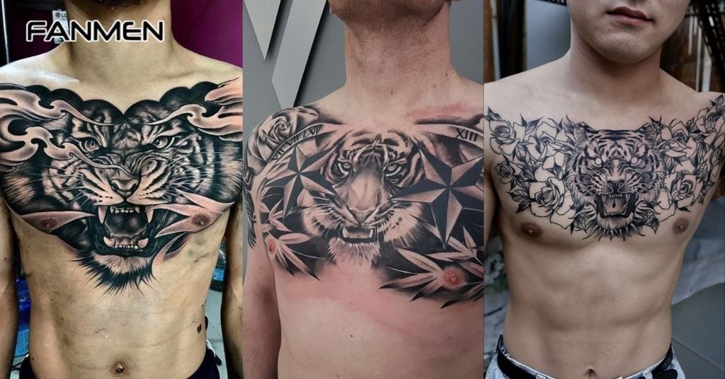 Hình Xăm Full Ngực Phong Cách Á Đông 2