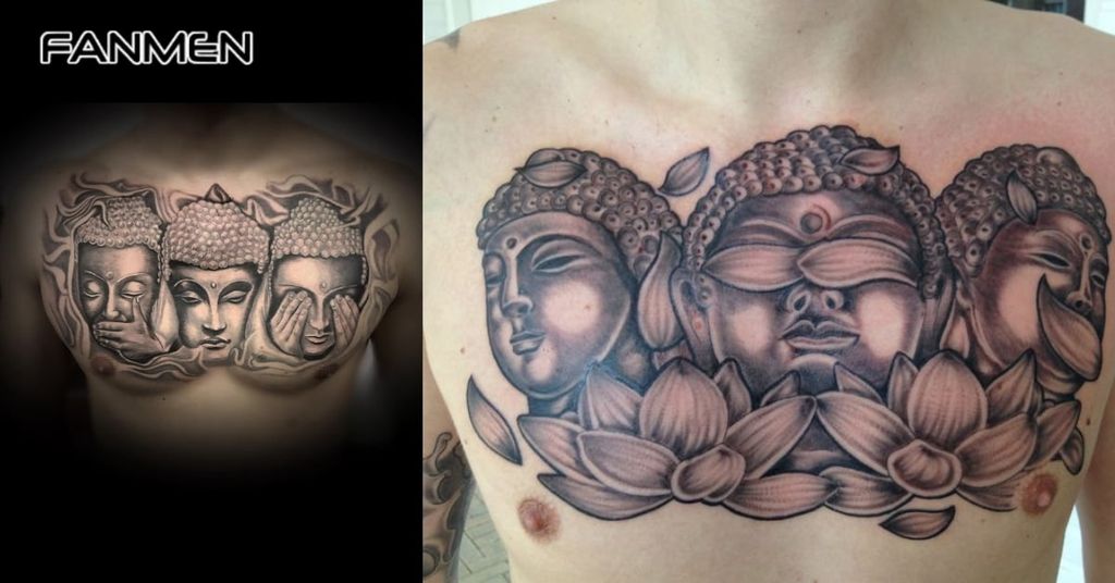 Hình Xăm Full Ngực Phong Cách Á Đông 4