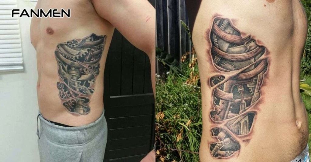 Hình xăm 3D nghệ thuật