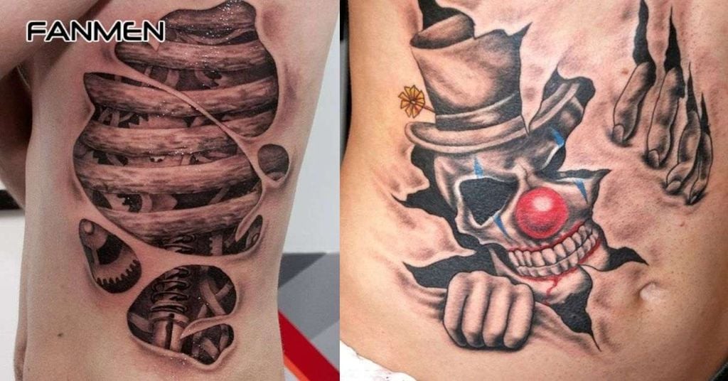 Hình xăm 3D nghệ thuật